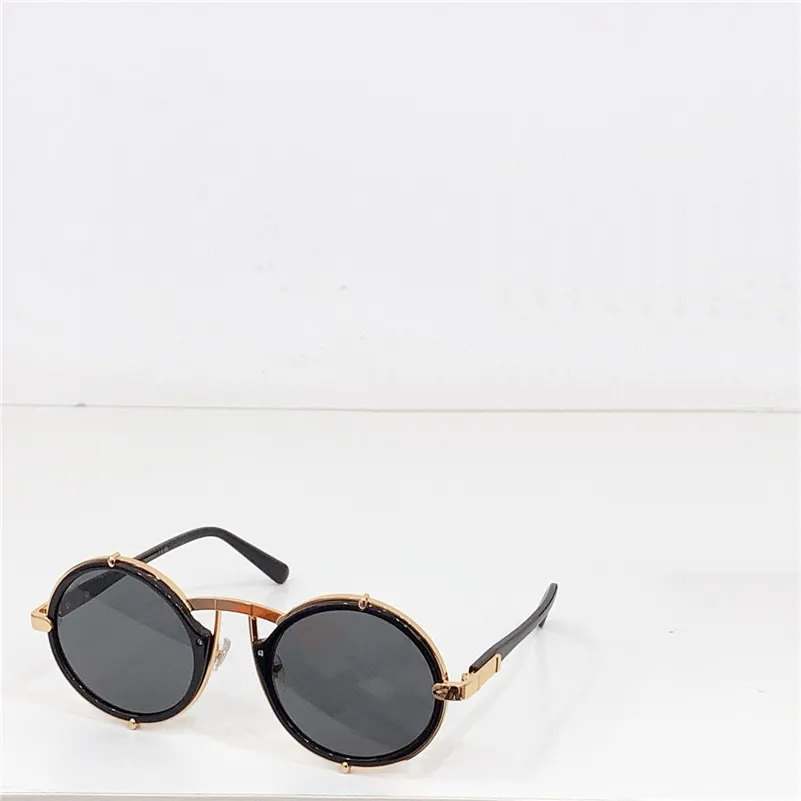 Round Sunglasses Men Acetate Metal Frame Uv Protection_voghion.com