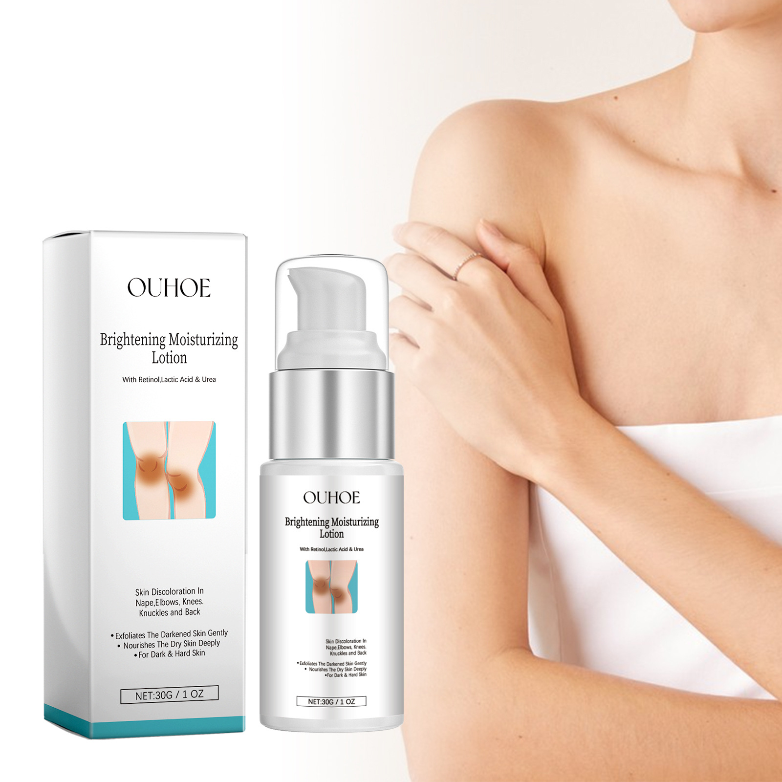 Ouhoe Whitening Milk For Body Underarm Knee And Joint Brightening_voghion.com