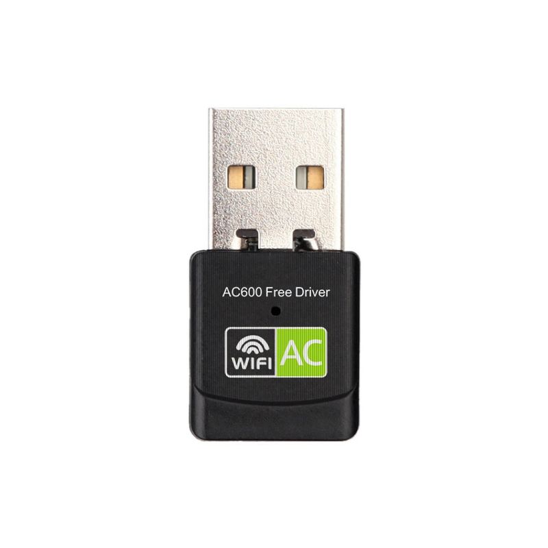 Xinweiqing 600Mbps 2.4/5.8G Dual Band USB WiFi Dongle Ricevitore Scheda di Rete Wireless per PC_voghion.com