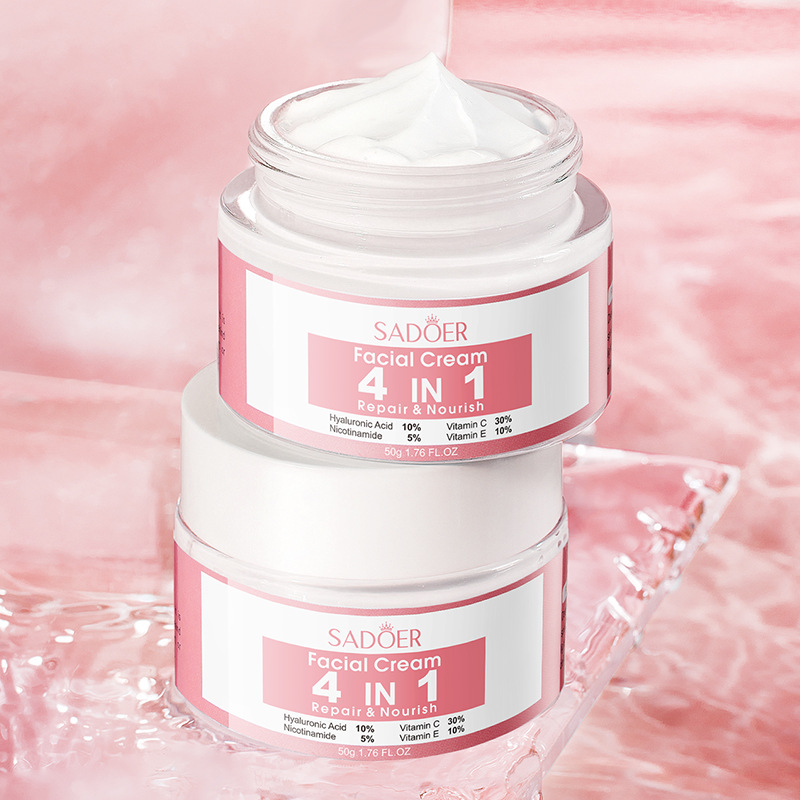 SADOER Crème visage raffermissante, comblante, hautement hydratante et rajeunissante quatre en un_voghion.com