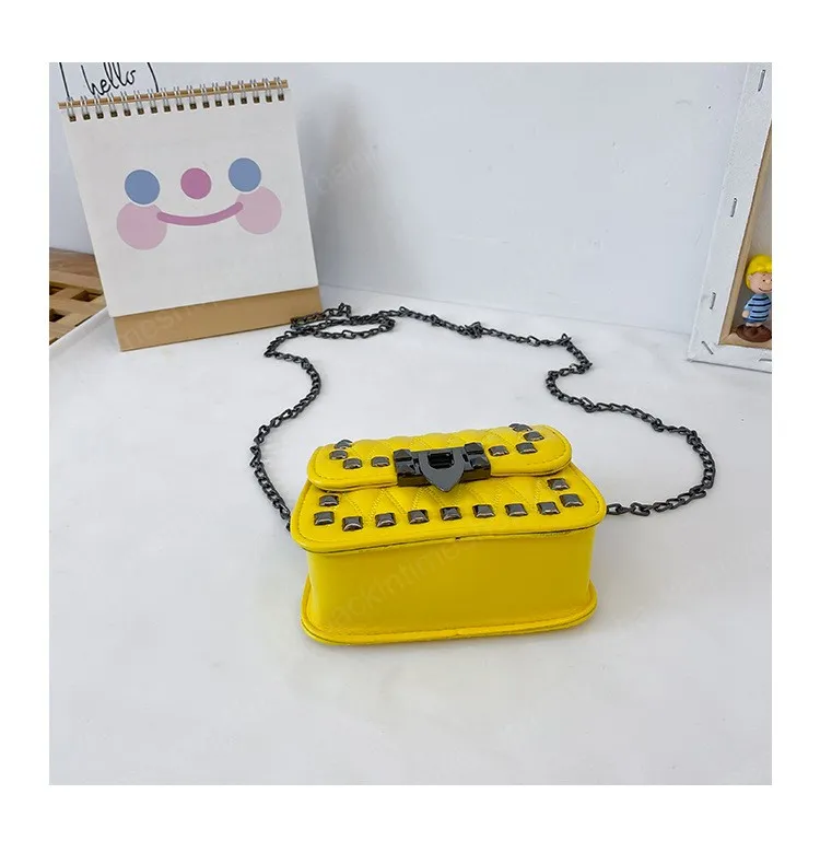 Lasten Mini ja Käsilaukku Söpöt Lasten Niitti Crossbody Laukut naisille Pieni Kolikkolompakko Vauva Tytöt Rahanvaihtokukkaro_voghion.com