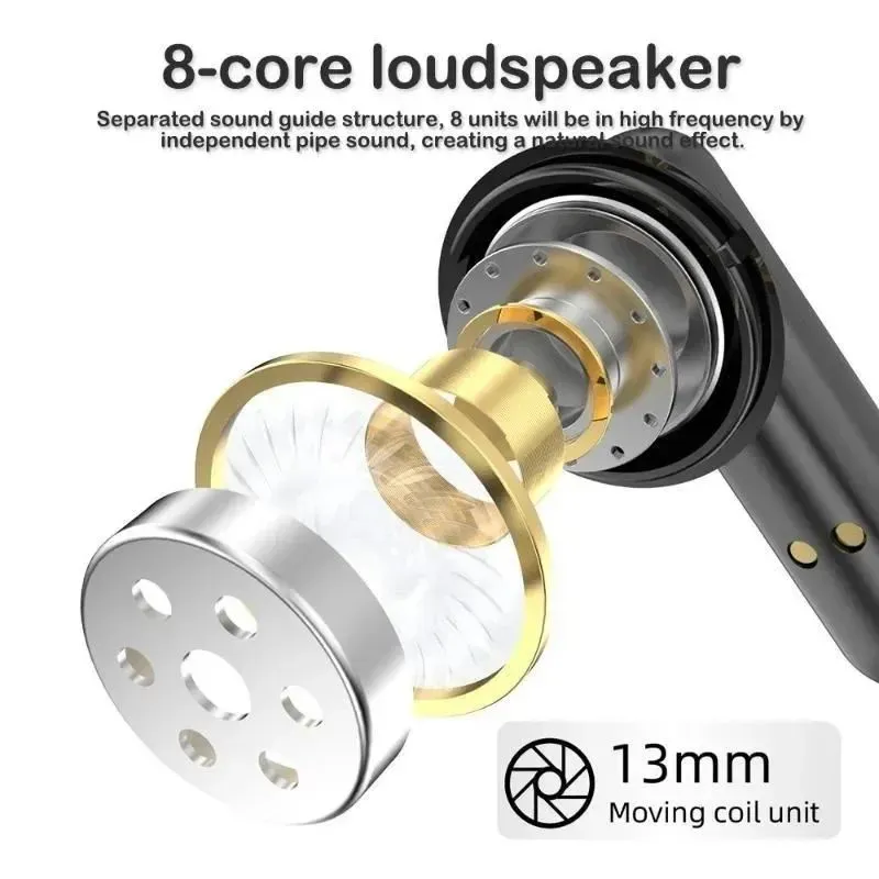 K80 Bluetooth Wireless Earbuds With Led Display And Noise Reduction_voghion.com