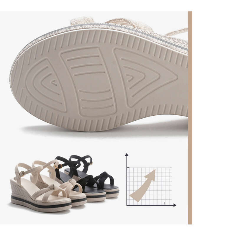 Sandali con zeppa da donna scarpe casual eleganti e comode_voghion.com