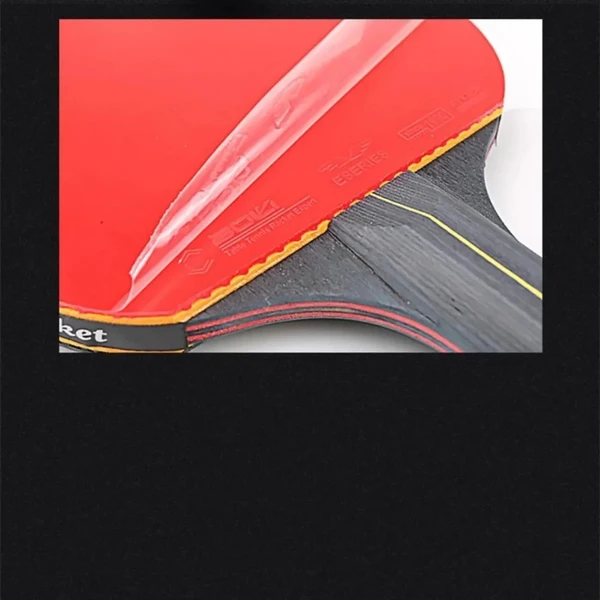 Set di racchette da ping-pong a 7 strati con borsa per il trasporto, qualità premium per il gioco professionale._voghion.com