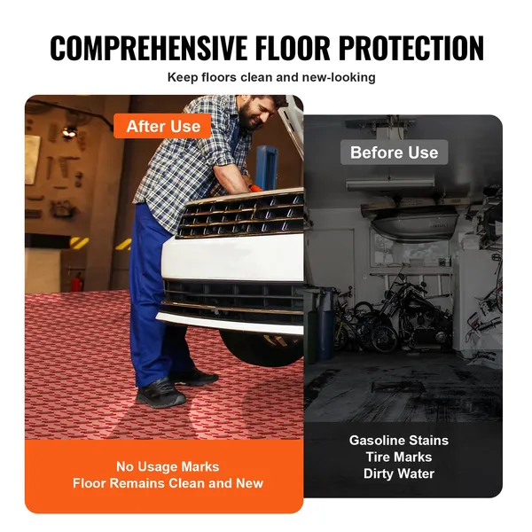 Interlocking Garage Floor Tiles Non-slip Texture Pack For Workshop_voghion.com