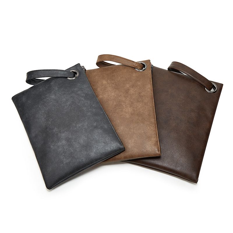 Neue modische Handtasche mit großem Fassungsvermögen Herren, leicht, für den täglichen Gebrauch im Geschäft, zum_voghion.com