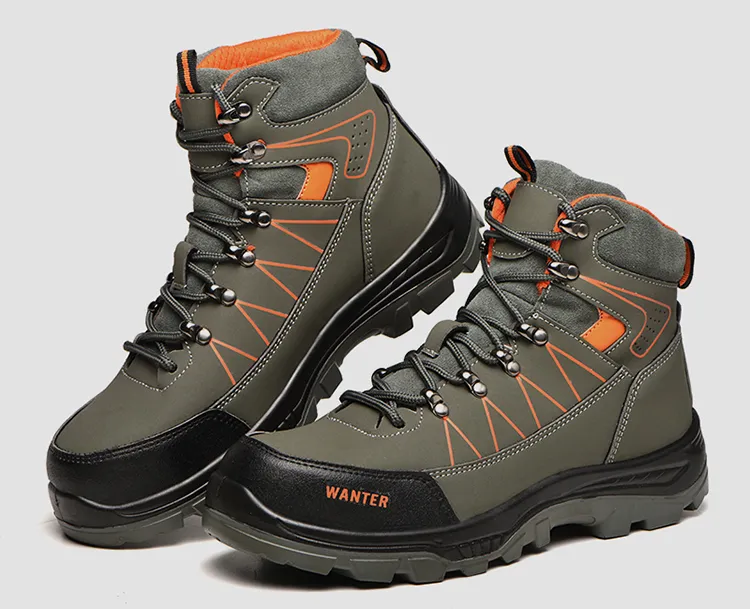 Herrenstiefel, leicht, bequem, Sicherheitsschuhe mit Stahlkappe, Arbeitsschuhe, Herren, unzerstörbare Sicherheitsschuhe_voghion.com