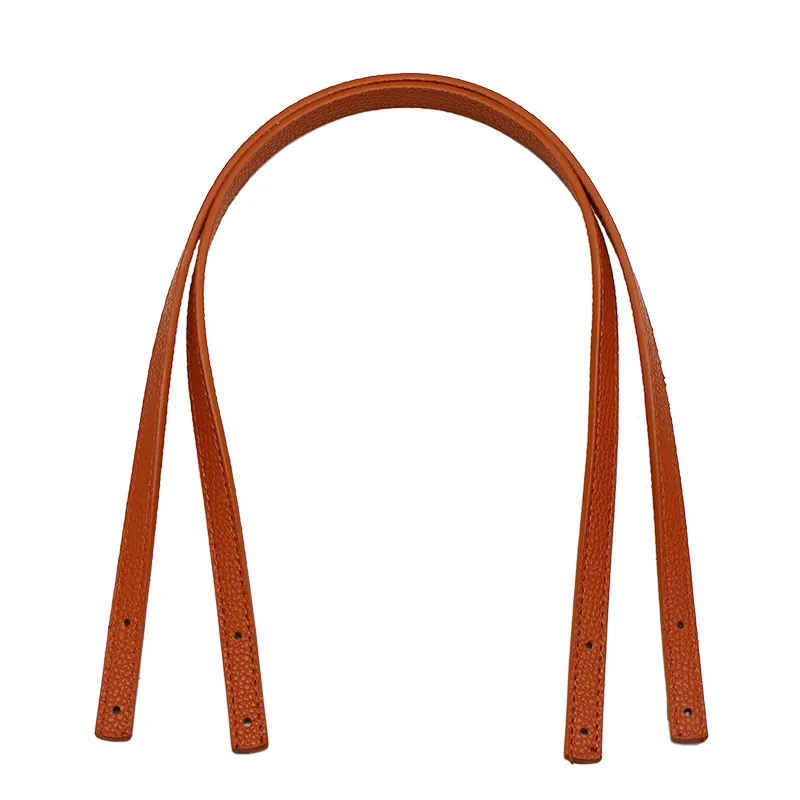 2 stücke Abnehmbare PU Leder Gürtel Litschi Muster Handtasche Band Schulter Gurt Geschenk Box Griff DIY Tasche Zubehör_voghion.com