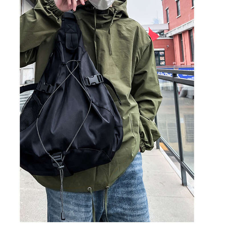 Borsa sportiva di grande capacità da uomo, borsa a tracolla personalizzata per studenti, marchio di tendenza_voghion.com