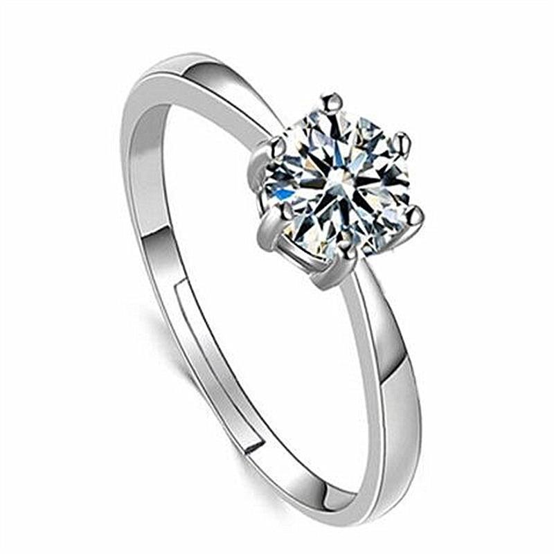 Paar weibliche Diamant simuliert Zirkon offene Hochzeit Kwai aggressive Live-Übertragung Herrenring_voghion.com
