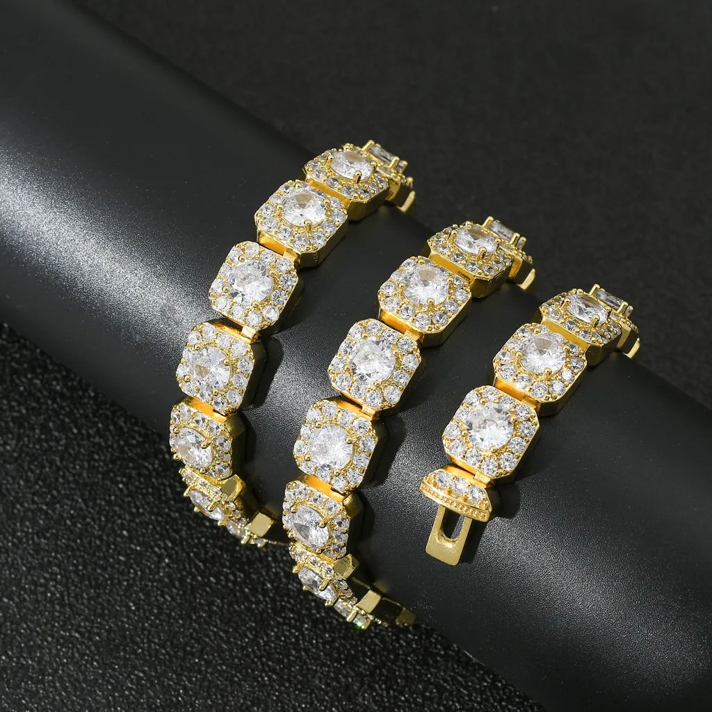 Fashion Jewelry Necklaces Custom Hip Hop 13MM VVS Moissanite Sterling Sier Chain Bling Iced Out Men Diamond Necklace_voghion.com