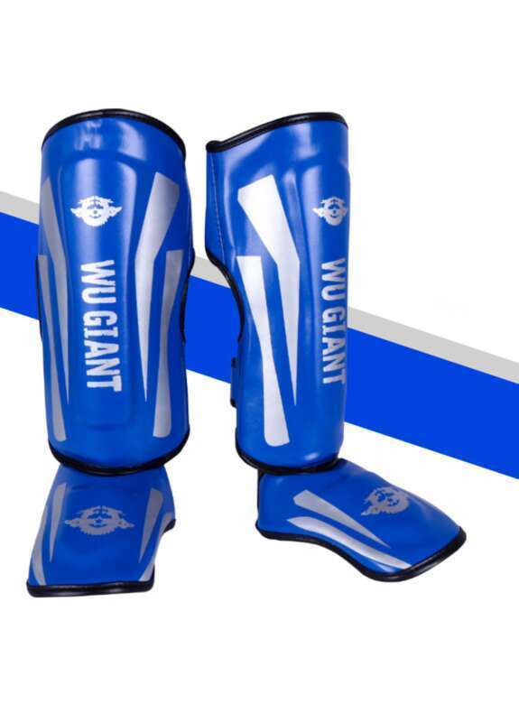 Say Goodbye To The Pain And Troubles! Thickened Leg Guards To Protect The Instep And Tibia For Sanda Combat And Martial Arts Fitness_voghion.com
