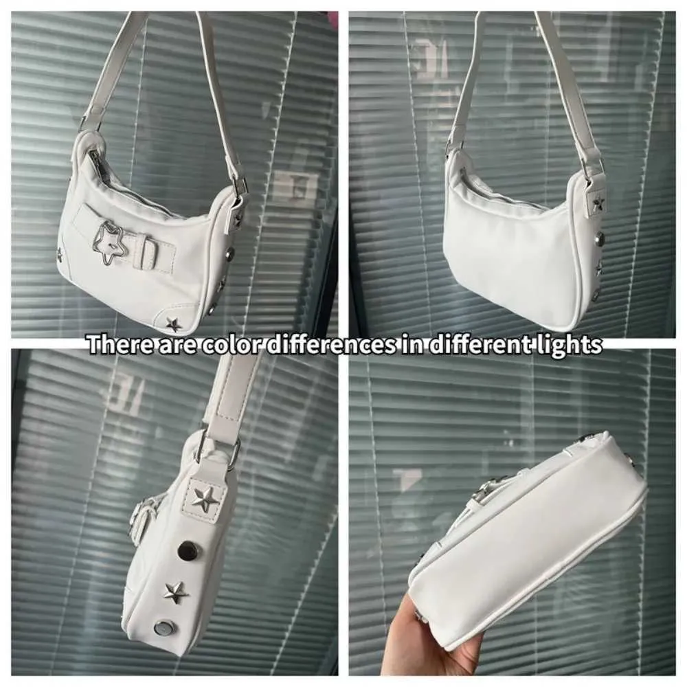 Borsa da designer retrò in pelle PU alla moda da donna pochette a tracolla portafoglio ascellare borsa a stella Y241115_voghion.com