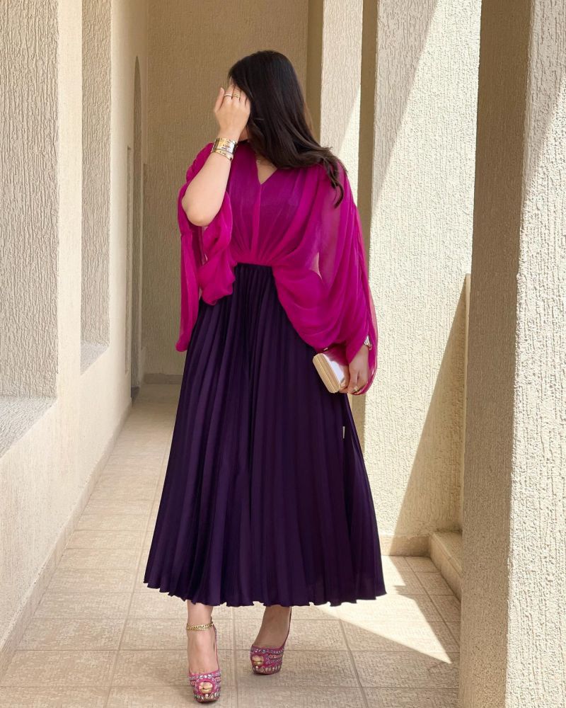 Women’s Clothing Spring And Summer Sexy Pleated Large Swing Ball Gown Dress New