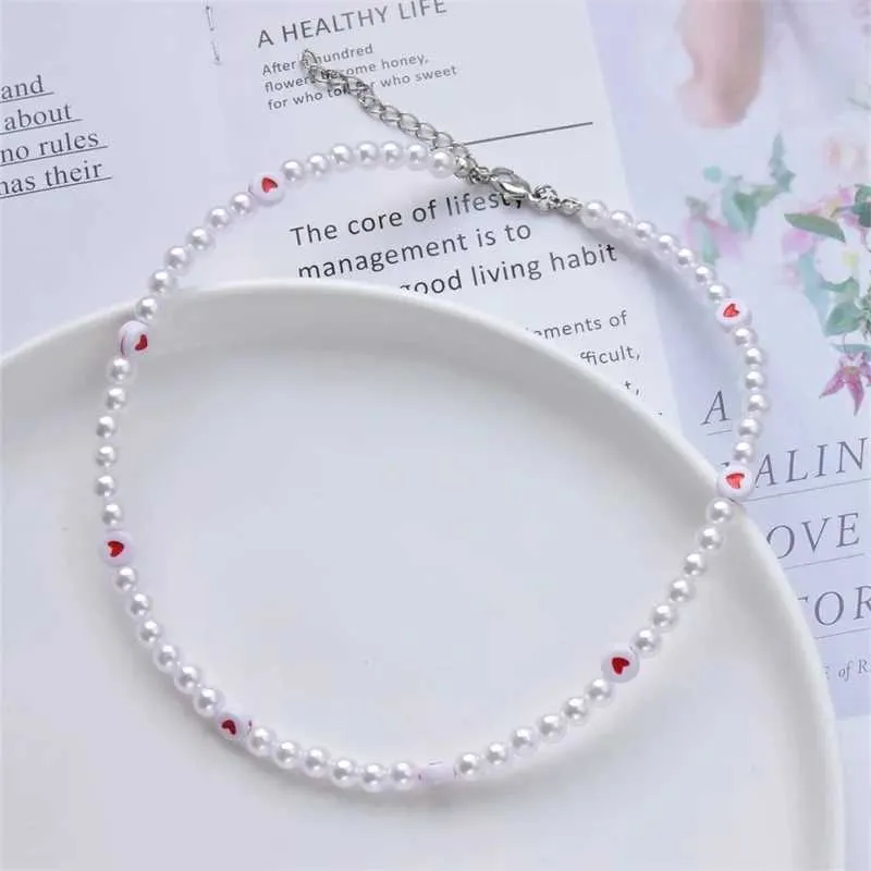 Classic Pearl Pendant Necklace For Women Trendy Clavicle Jewelry_voghion.com