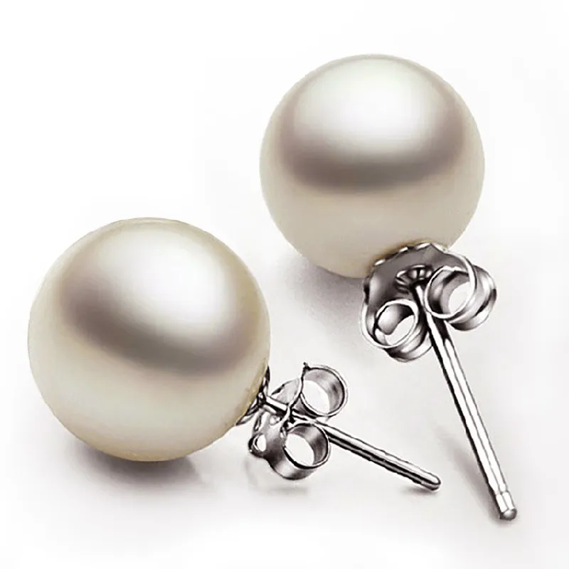 sterg Sier İnci Küpe Kadınlar İçin Takı Aretes Brincos Romantik Charm 6/8/10/12 Mm Top Tasarımcı Aşk Küpeleri_voghion.com