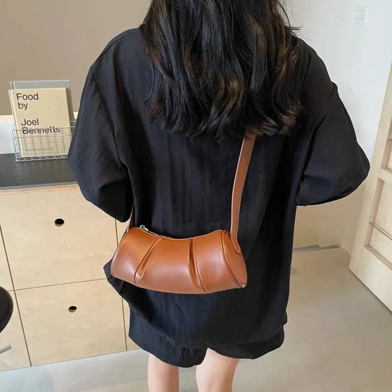 Sac de créateur LEFTSIDE mini sac bandoulière en cuir PU 2024 sac seau à la mode pour femme sac à main vintage et portefeuille_voghion.com