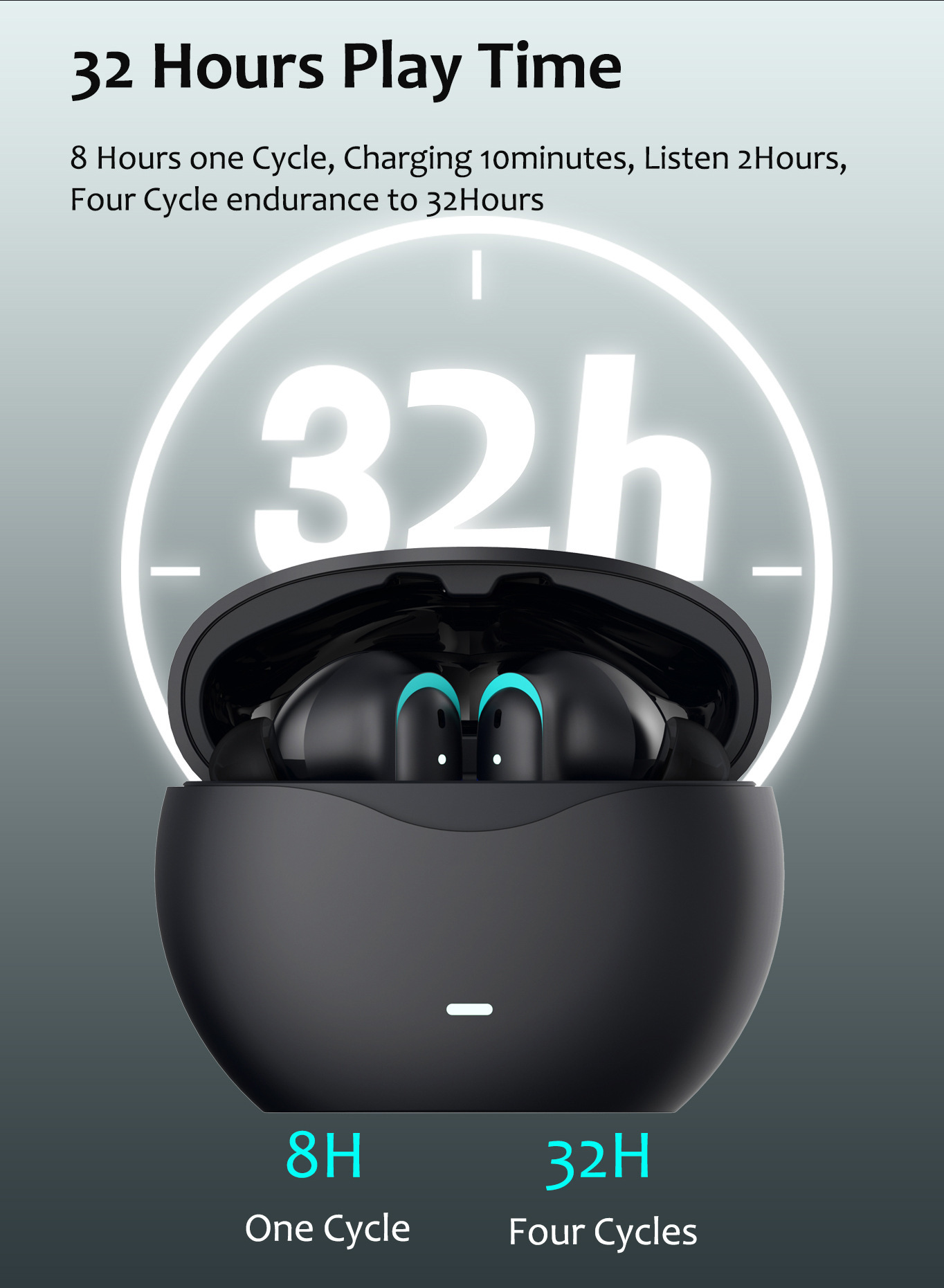 2024 E1 Bluetooth Headset In-Ear Music Headset Low Latency Sports Bluetooth Headset_voghion.com