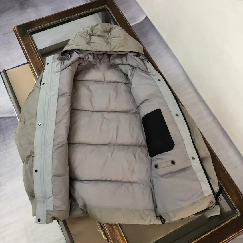 2024 Navy Men's Winter Workwear Down Coat Hooded Duck Jacket Winter Jackets_voghion.com