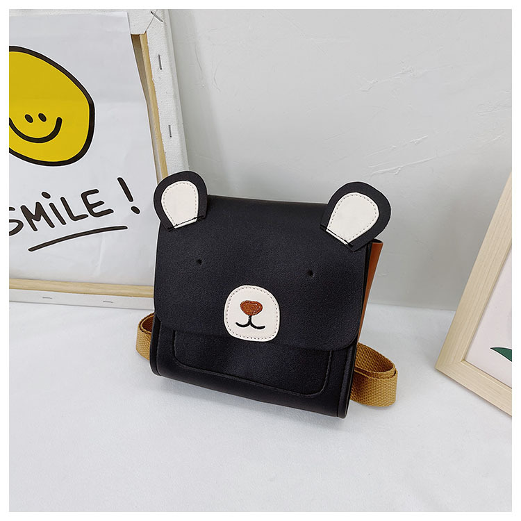ins nuova borsa per bambini moda versione coreana retrò simpatico orso zaino asilo zaino per bambini_voghion.com