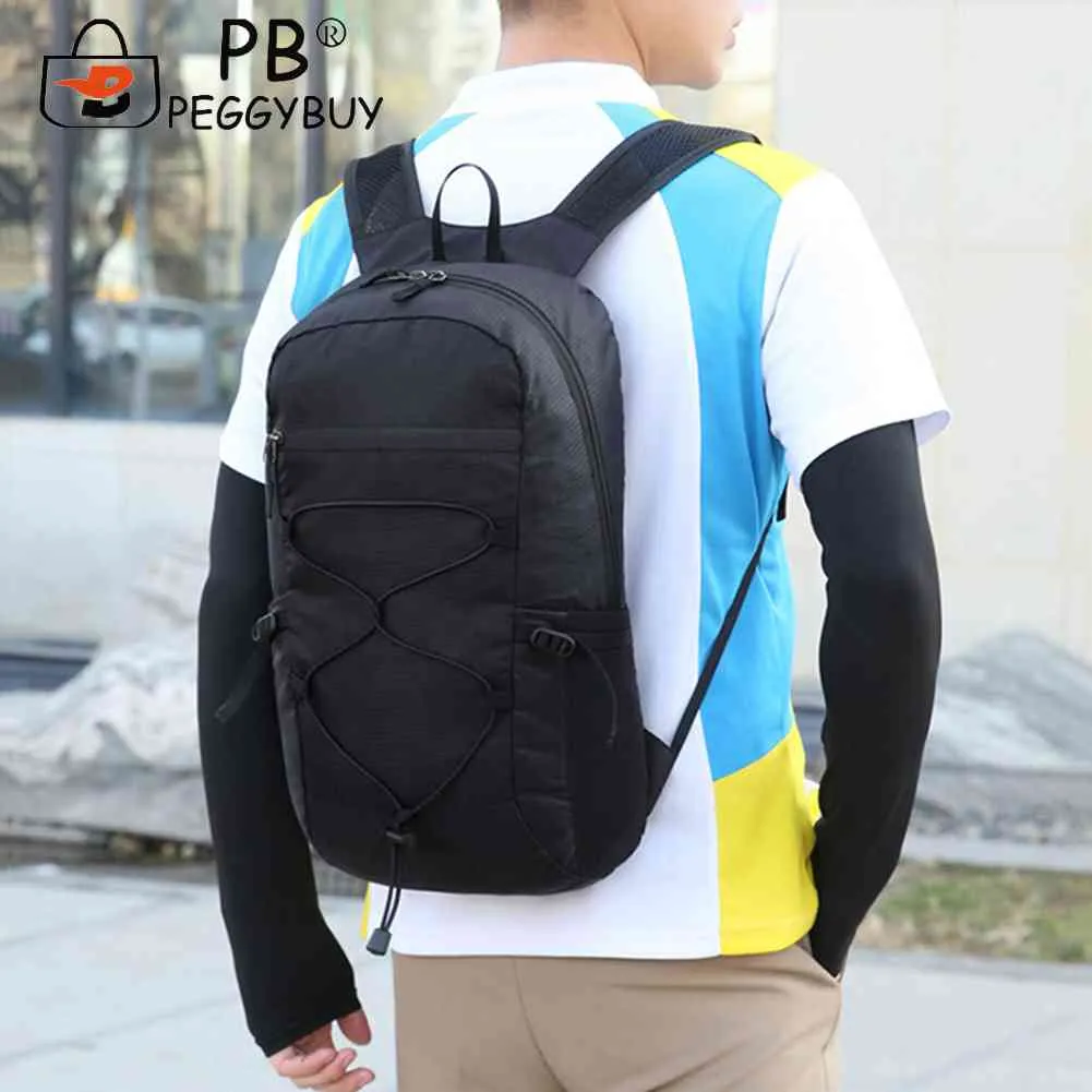 Zaino sportivo da esterno in nylon leggero e impermeabile, di grande capacità, per arrampicata, campeggio, escursionismo, pesca, viaggio._voghion.com