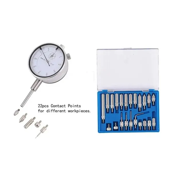 3-teiliges Set in blauer Box: Messdisplay + Magnetfuß für industrielle Inspektions- und Ingenieuranwendungen_voghion.com