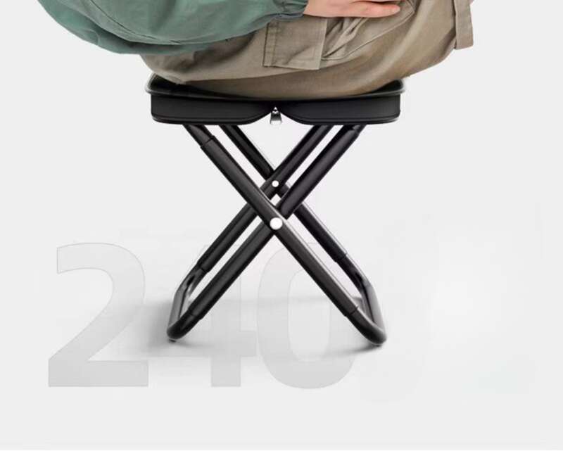 Estojo dobrável para lápis, pequeno banco portátil para pesca, camping, turismo, cadeira de lazer_voghion.com