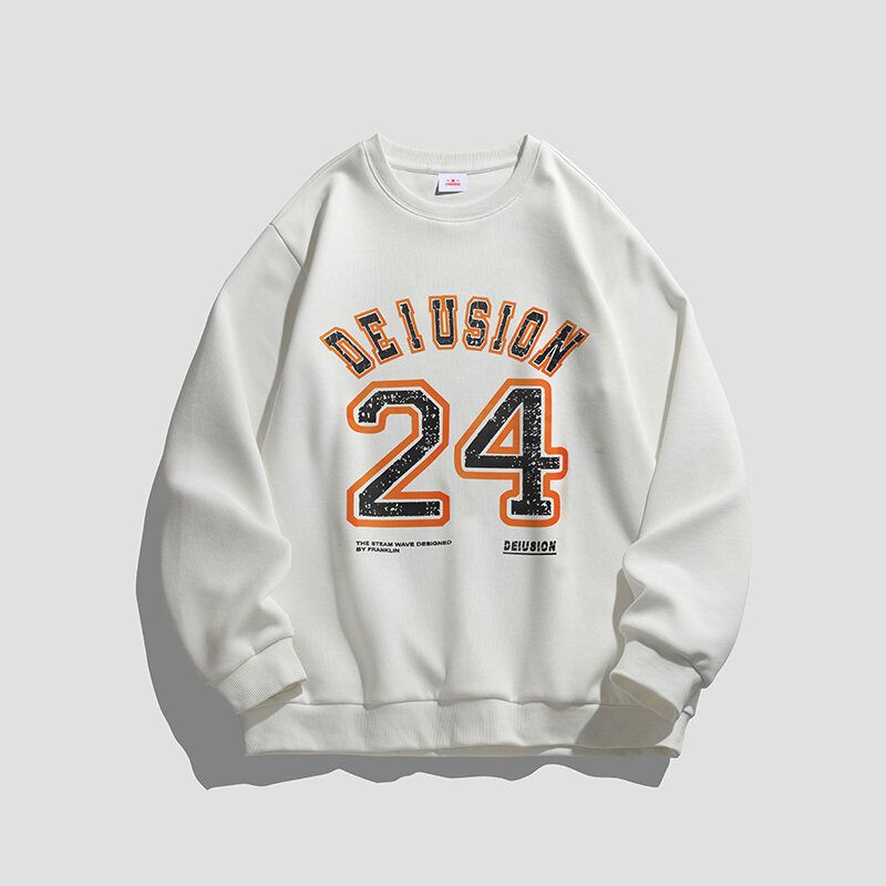 Top 2022 Herbst neue langärmelige Kontrast Felpa con cappuccio Casual Trend Herrenbekleidung_voghion.com