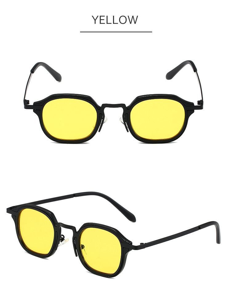 Occhiali da sole da uomo, occhiali da sole retrò con montatura piccola, occhiali da sole alla moda, occhiali da guida, occhiali da sole da uomo, eleganti, anti-ultravioletti_voghion.com