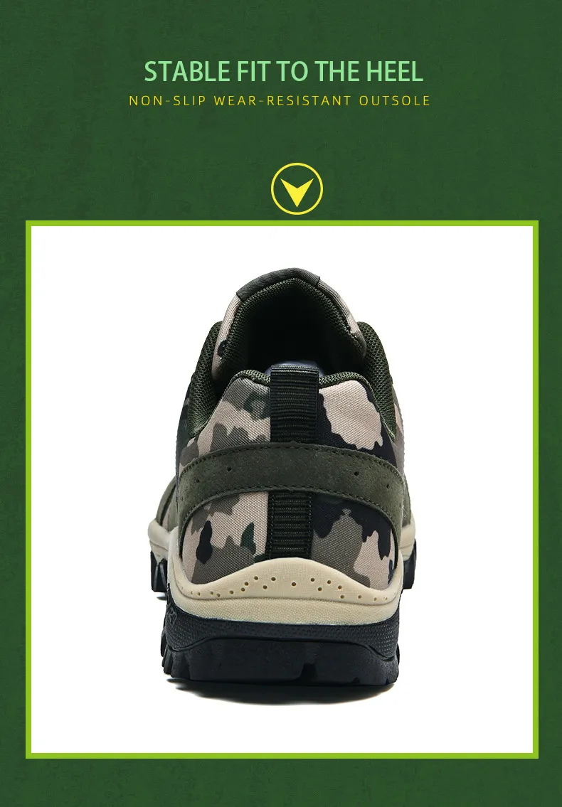 Camouflage Outdoor Running Training Shoes For Couple Athletic Wear_voghion.com