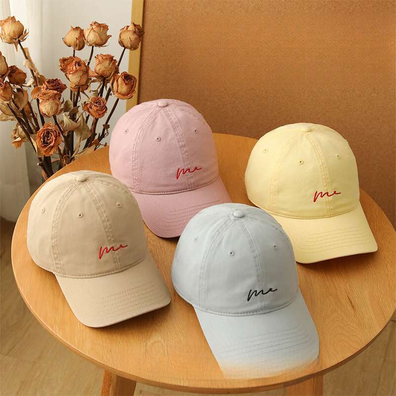 Neue Baseballkappen für Herren und Damen im Frühling und Sommer, koreanischer Stil, einfach und vielseitig, kleines Gesicht_voghion.com