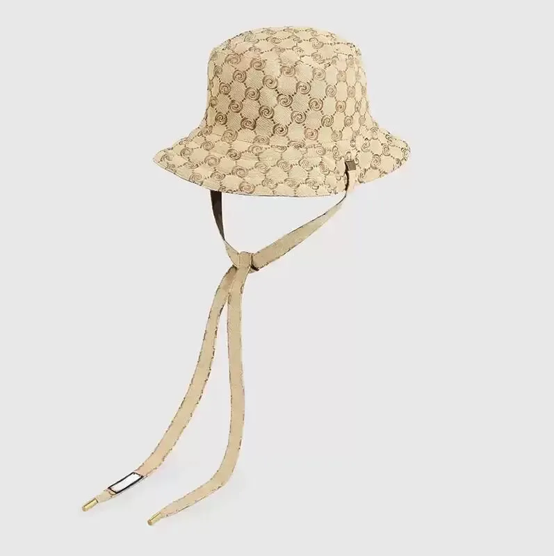Chapeau bob réversible en toile multicolore pour femme, classique, de créateur, casquettes de créateurs de mode, chapeaux pour hommes, été ajusté_voghion.com