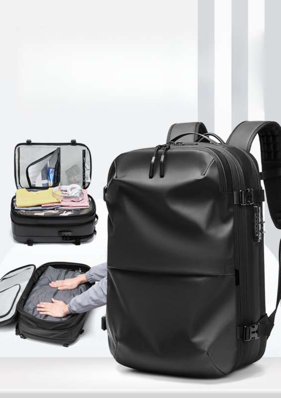 Men's Multifunctional Vacuum Compression Waterproof Business New Large-capacity Computer Backpacks_voghion.com