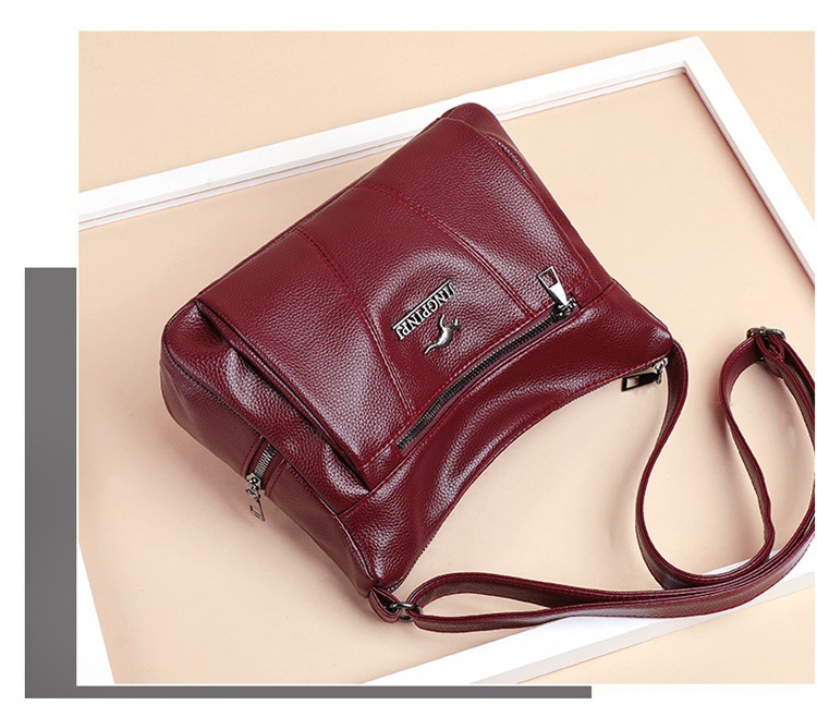 Borsa a tracolla donna, borsa a spalla elegante grande capacità_voghion.com