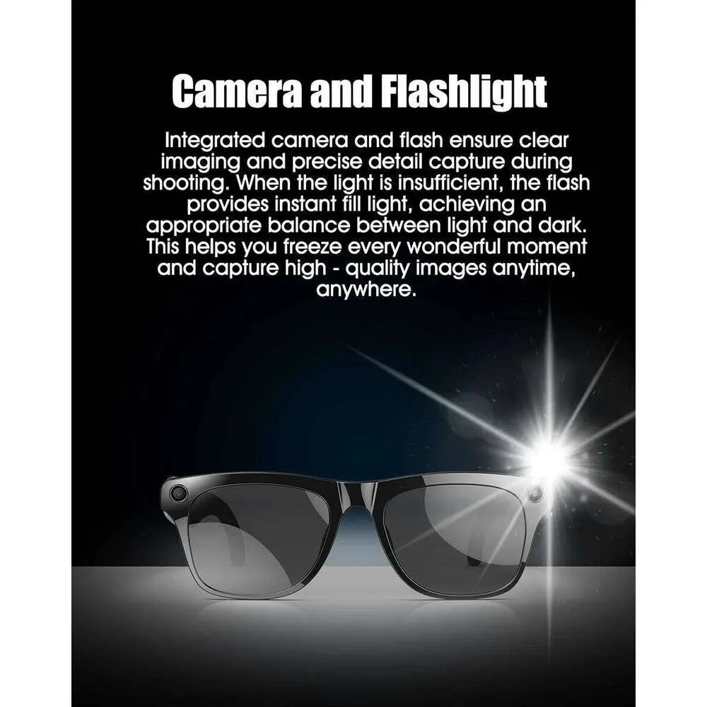 2025 New AI 100MP Camera Bluetooth Call Music 260Mah Battery Chat GPT Voice Assistant Smart G For Men Women Meta_voghion.com