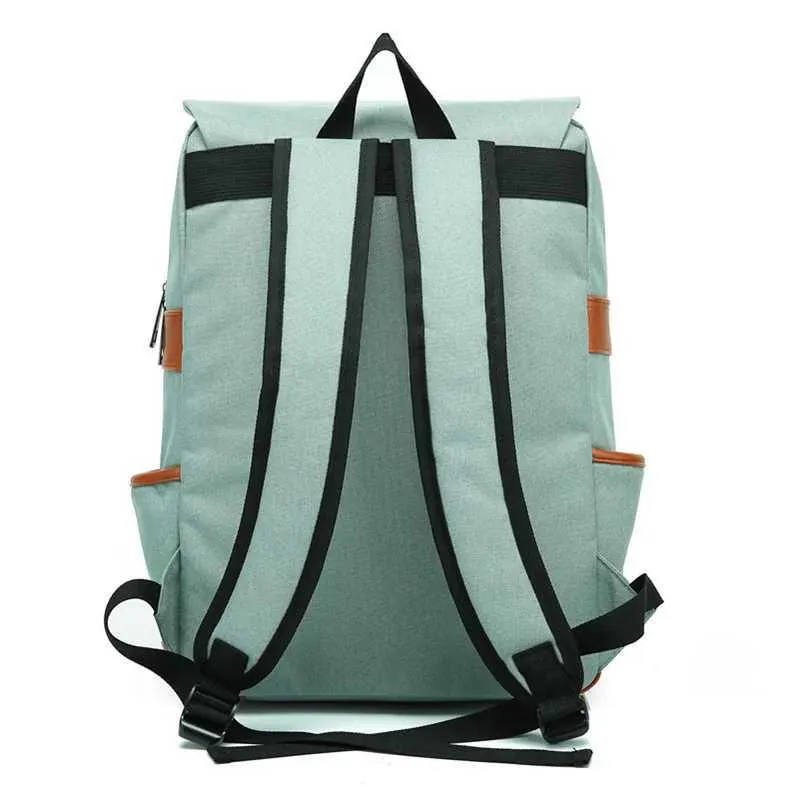 Vintage 16 zoll Laptop Rucksack Frauen Leinwand Männer leinwand Reise Freizeit Rucksäcke Retro Casual Tasche Schule Taschen Für_voghion.com