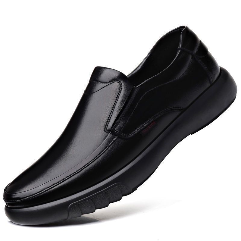 Zapatillas de deporte con cordones para hombre, informales, de cuero, para exteriores, de moda, primavera 2024_voghion.com