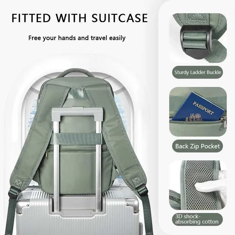 Reiserucksack Flugzeugkabine Vakuumbeutel Flugzeug Ryanair 40x20x25 Handgepäck Wasserdicht Handlage Männer Frauen Laptop_voghion.com