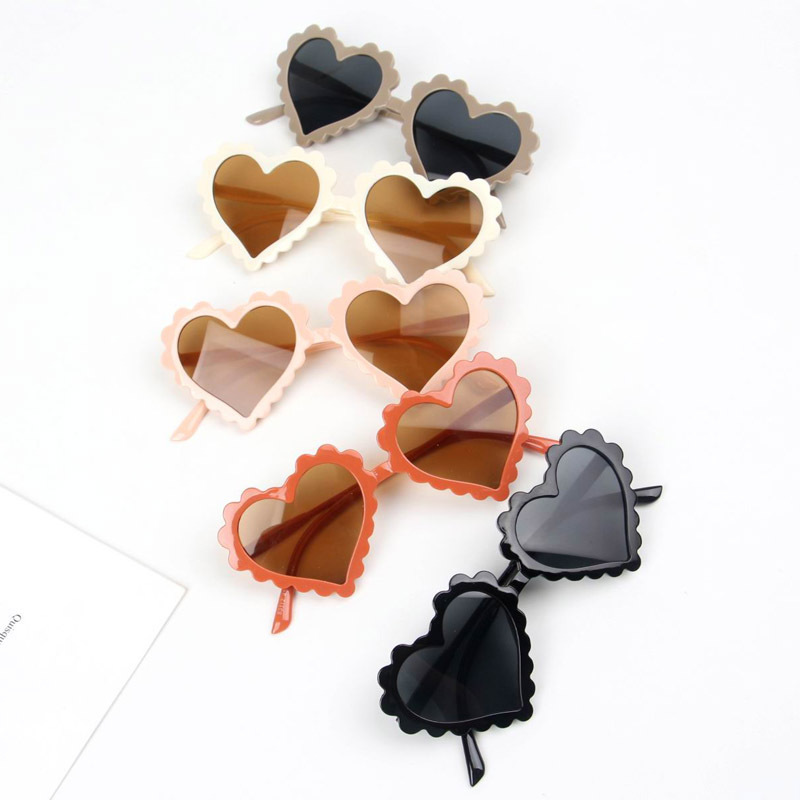 Mother&Kids Cute summer children's sunglasses UV-resistant ice cream Girls Baby Glasses Sunglasses Girl treasure