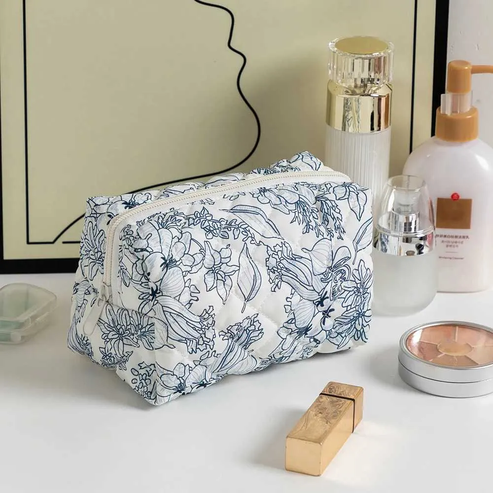 für Frauen Organizer Korean Wer Printing Womens Reise Make-up Tasche Beauty Box Y241023_voghion.com