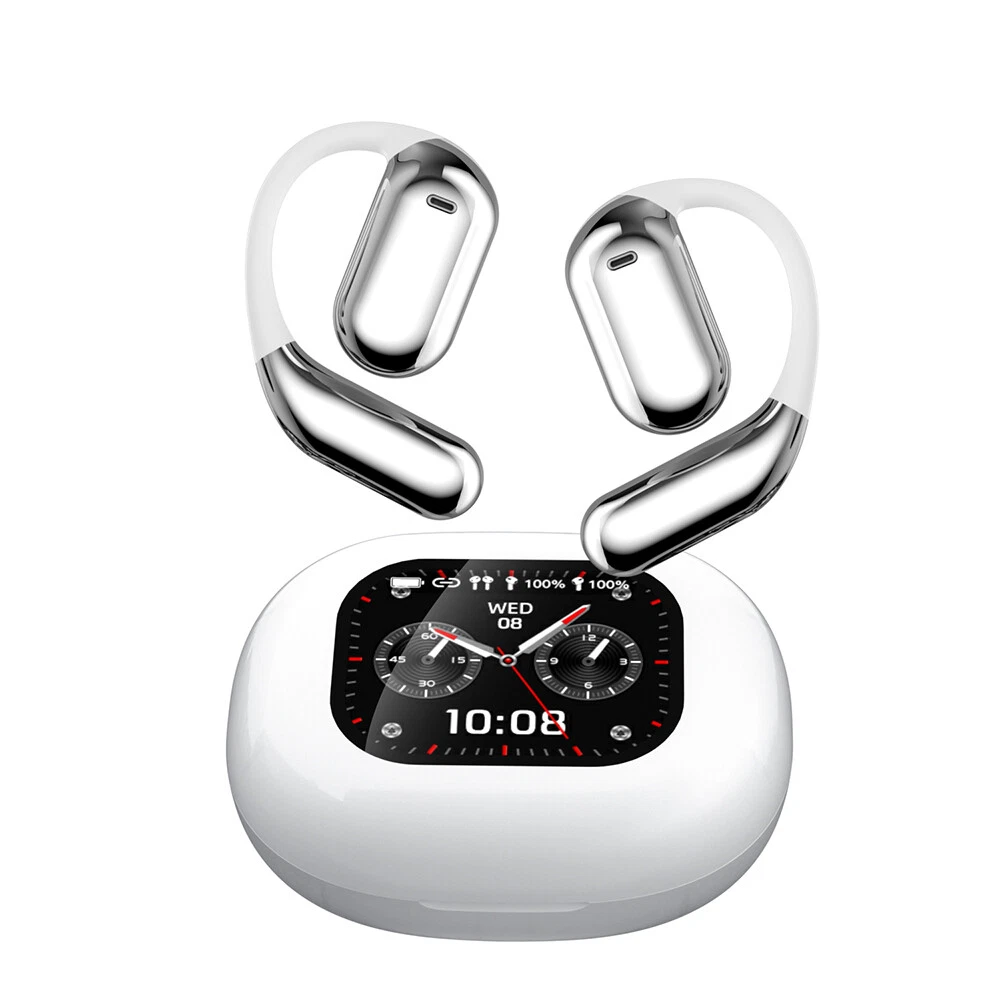 True Wireless Bone Conduction Headphones, OWS Open Ear Earphones With Earhooks_voghion.com