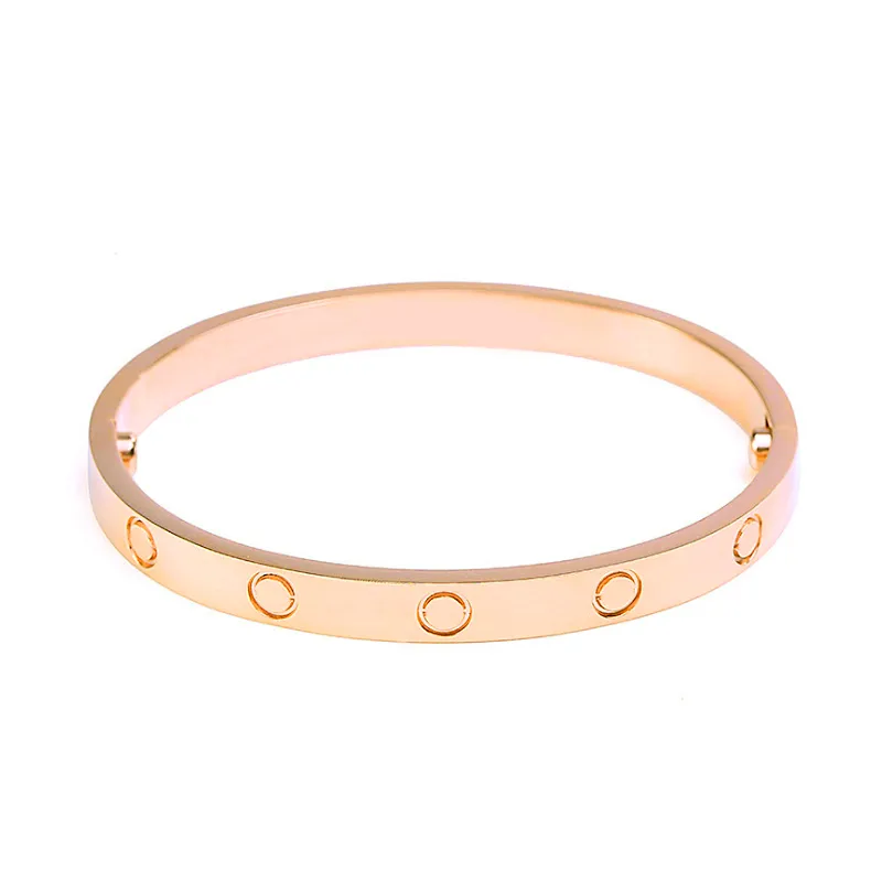 Armring kvinner rustfritt stål skrutrekker par gullarmbånd menn mote smykker Valentinsdag gave til kjæreste_voghion.com