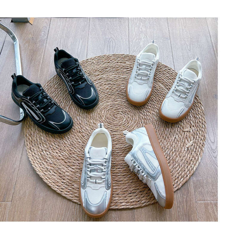 2025 Dames Sneakers, Nieuwe Mesh Ademende Casual Honderd Witte Schoenen,_voghion.com