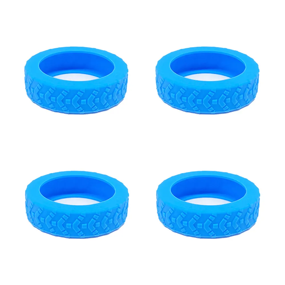 8Pcs Silicone Travel Lage Caster Shoes With Silent Sound Suitcase Wheels Protection Trolley Box Casters Cover Accessory_voghion.com