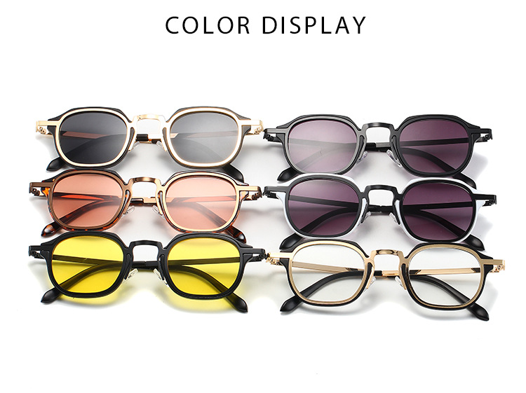 Occhiali da sole da uomo, occhiali da sole retrò con montatura piccola, occhiali da sole alla moda, occhiali da guida, occhiali da sole da uomo, eleganti, anti-ultravioletti_voghion.com