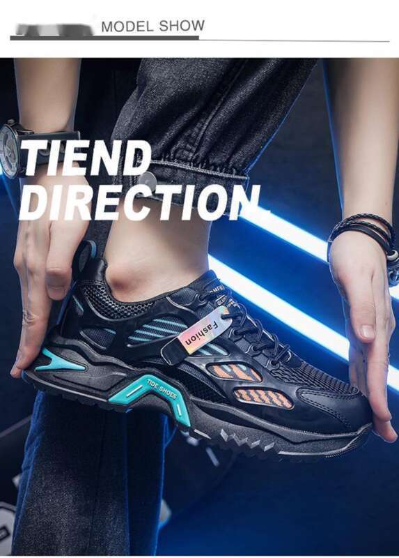 Scarpe da uomo sportive casual con suola spessa, versatili, estive, nuove, in mesh traspirante, versione coreana_voghion.com