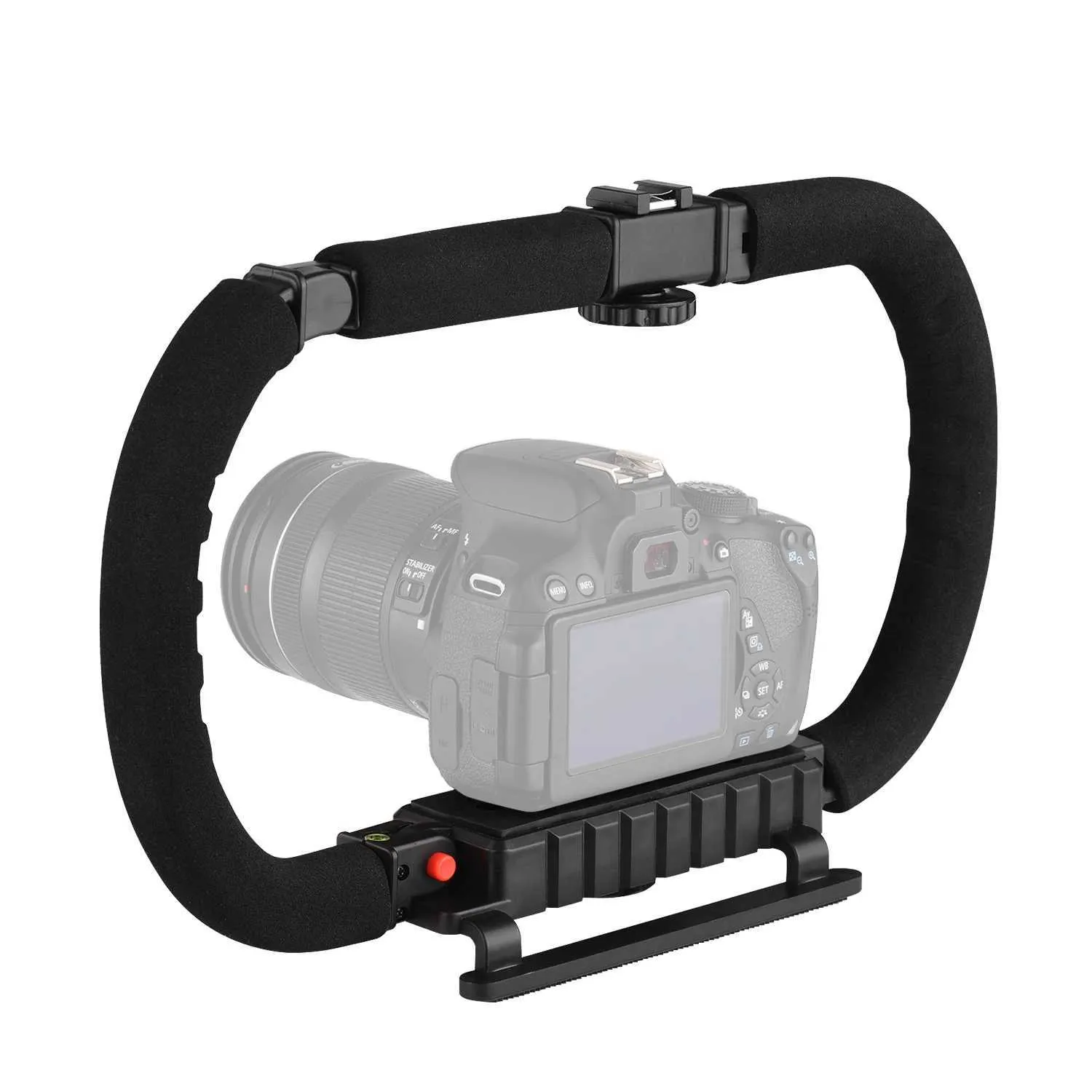 Action Stabilizer Grip Flash Bracket Holder Handle Professional Video Accessories For DSLR DV Camera Camcorder Smartphones CL24082_voghion.com