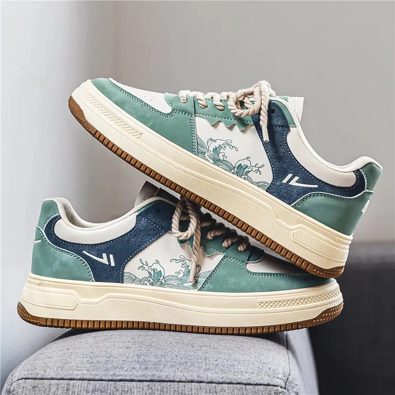 Original Mens Tennis Fashion Casual Men Gym Footwear Platform Cozy Skate Shoes In 250310_voghion.com