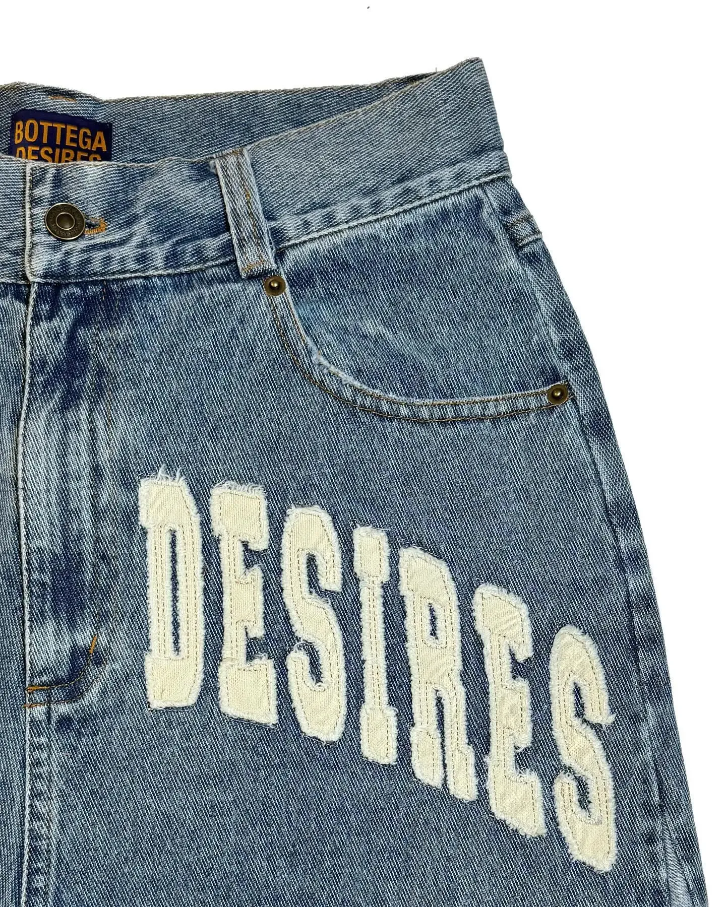 Heren Zwart Blauw Gewassen Denim Y2k Retro Letter Patchwork Zomer Mode Zand Shorts Casual Gesplitste Jorts Gym Sweatpants_voghion.com
