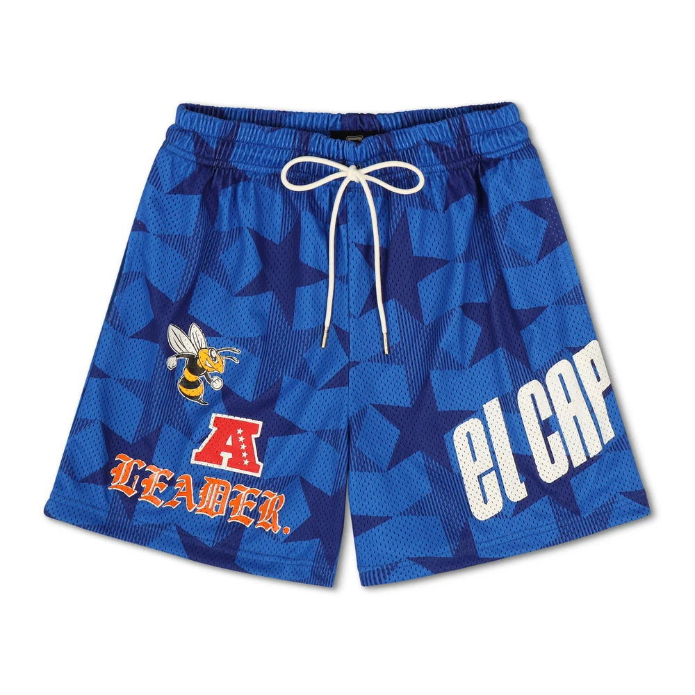 Herren Sommer American Trendy Fitness Mesh Atmungsaktiv Basketball Strand Lose Sport Freizeit Digital Shorts_voghion.com